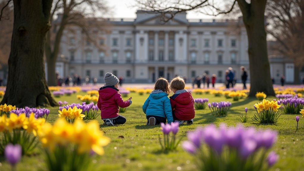 spring blooms at kensington palace
