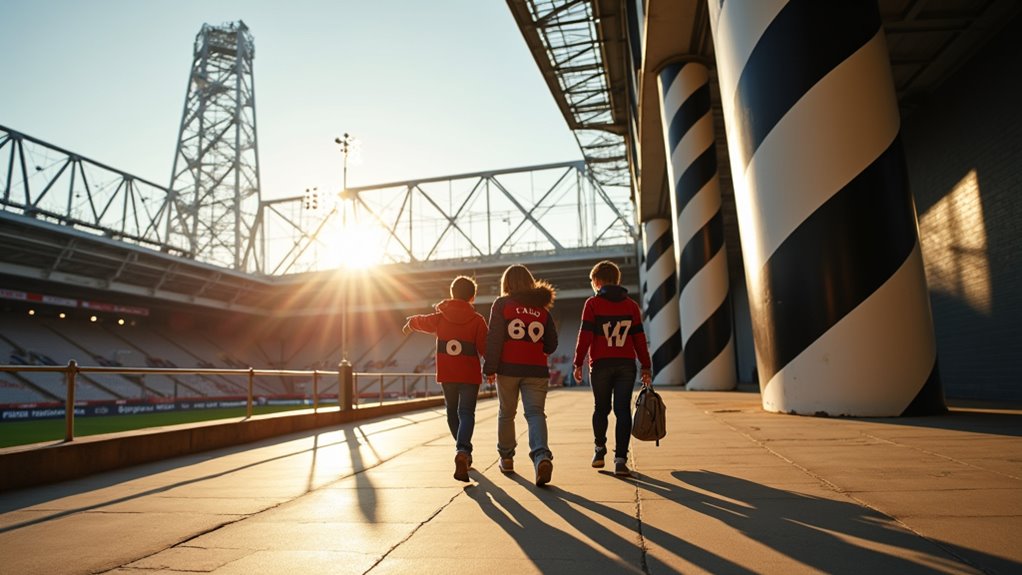 stadium tour with panoramic views