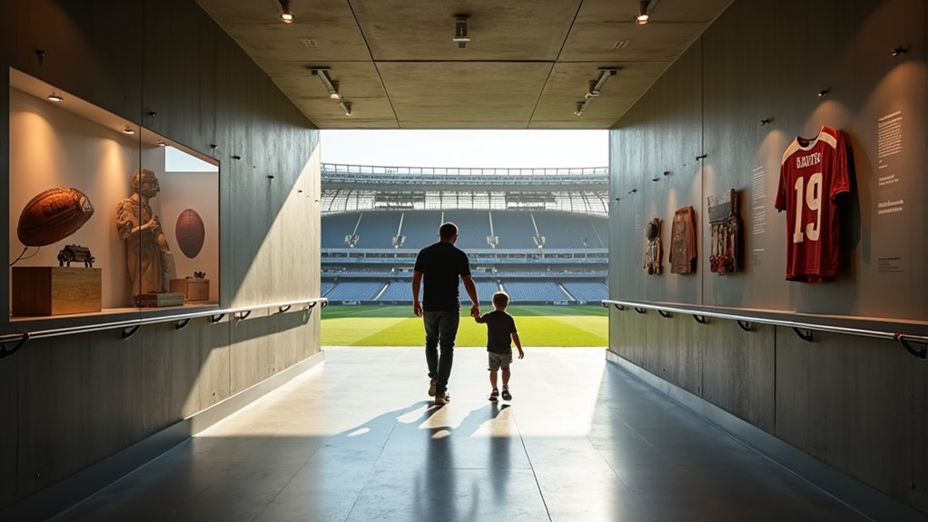 stadium tours and museum visits