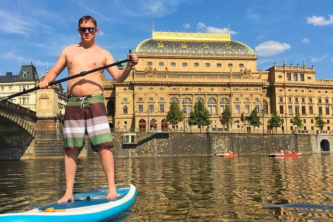 Stand-Up Paddleboarding on the Vltava River in Prague - The Route and Highlights