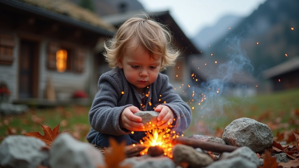 stone fire starting techniques