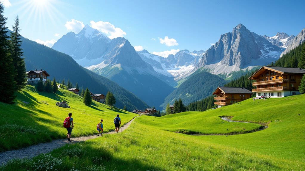 summer alpine family adventures