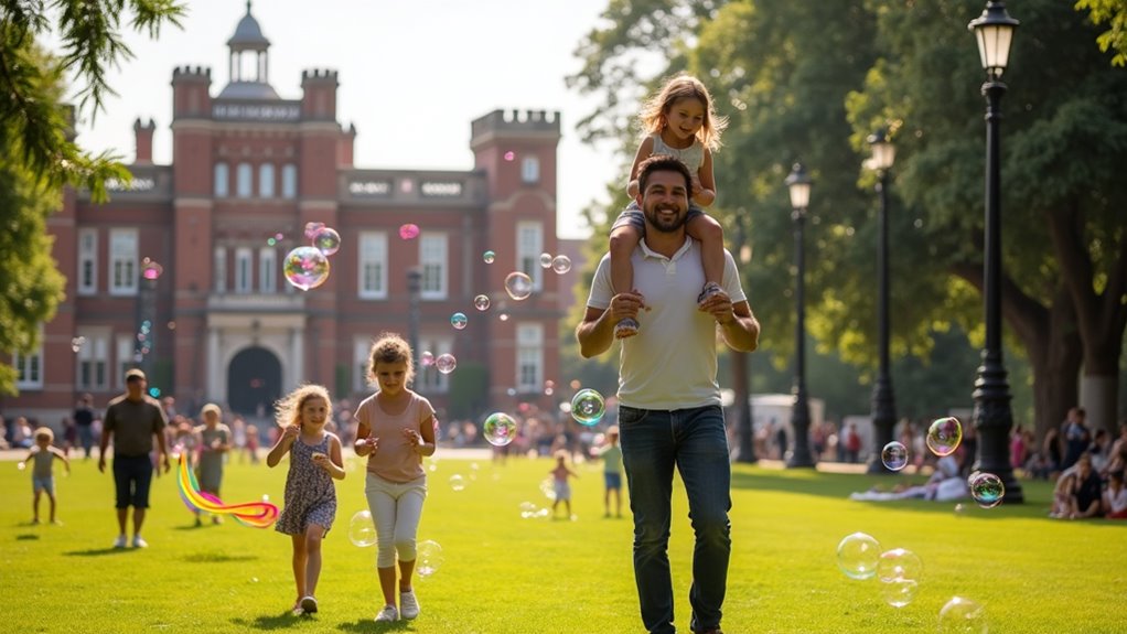 summer festival with music