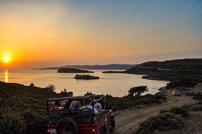 Sunset and Beach Party, Swim with Barbeque Dinner (4x4 Jeep) from Marmaris - What to Expect from the Tour