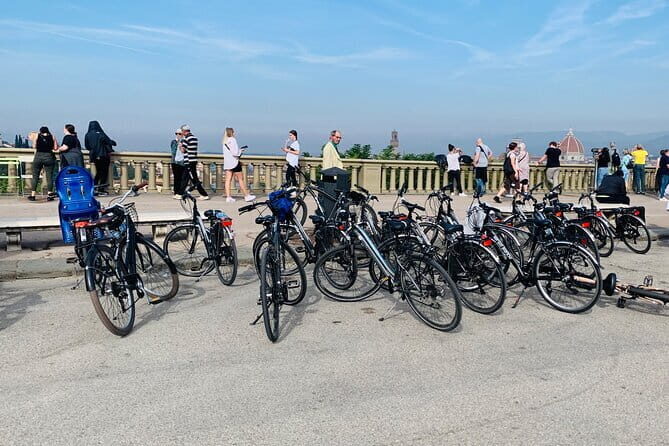 Sunset Bike tour of Florence &Rose Garden & Piazzale Michelangelo - The Itinerary in Detail