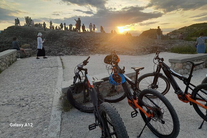 Sunset Meteora Tour on E-Bike - The Guide and the Group
