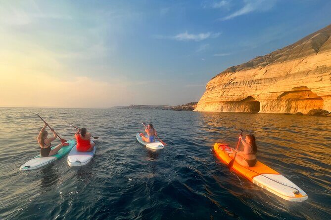 SUP Sunset Paddling to Ta Marija Caves - Starting Point and Transport