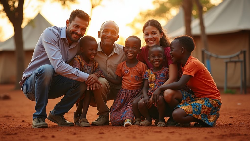 supporting refugee children in ghana