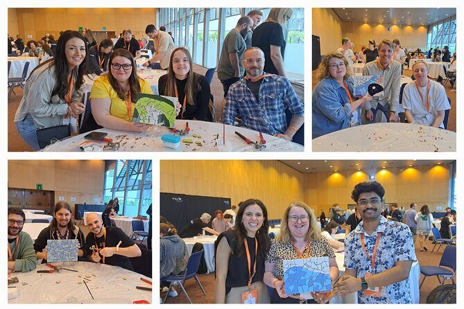 Teambuilding Barcelona: Create the logo of your company in mosaic - Who Will Love This?