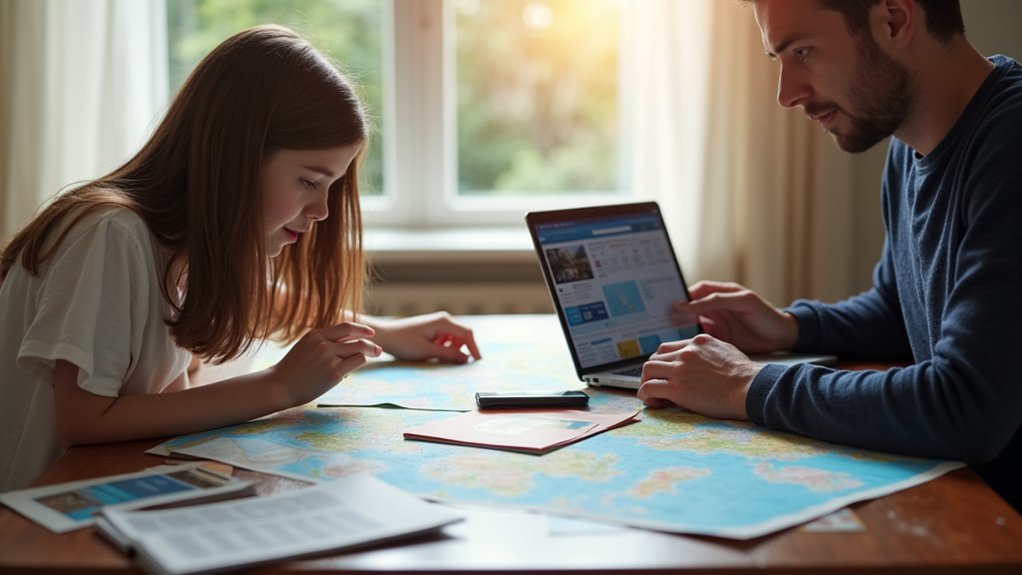 teen led trip planning