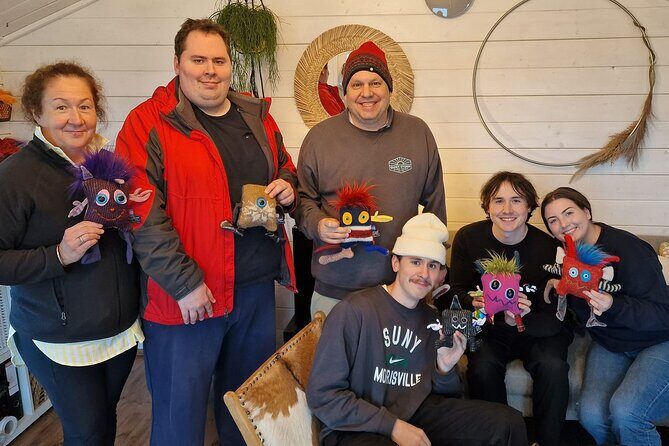 The Wool Monster Workshop - make your own souvenir! - What to Expect During the Workshop