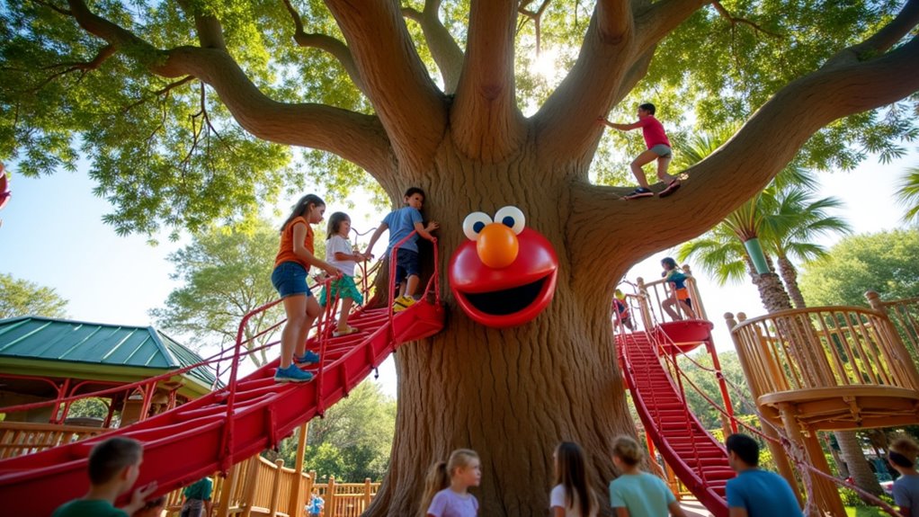 three story jungle playground