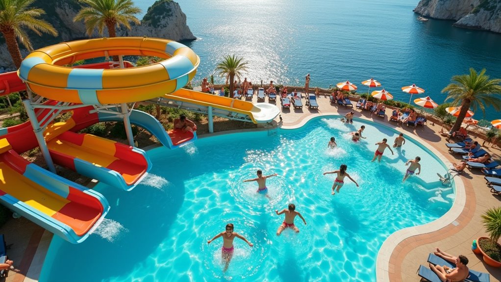 thrilling family water attractions