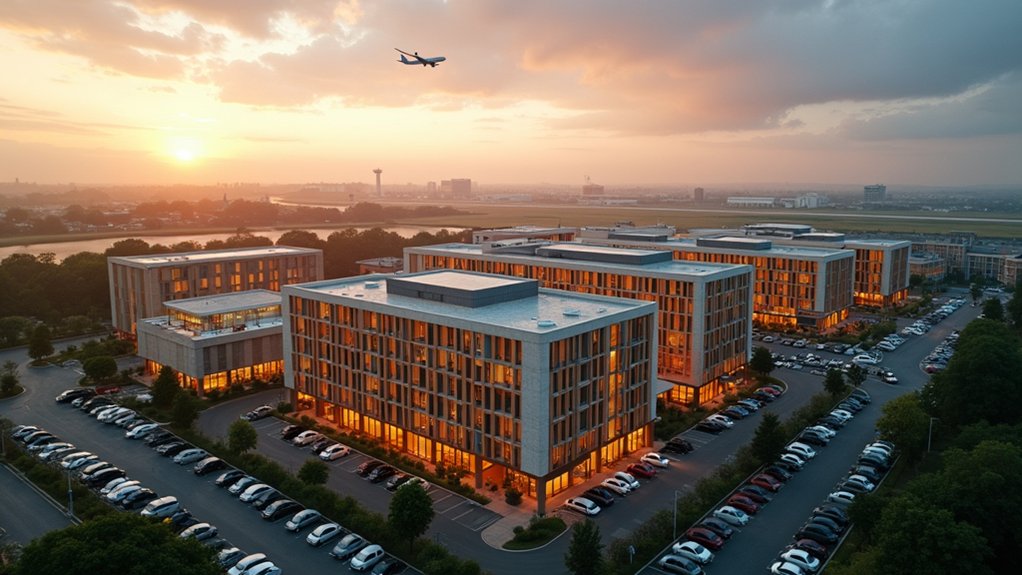 top family heathrow parking hotels