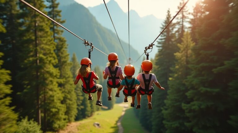 top family zip line tours