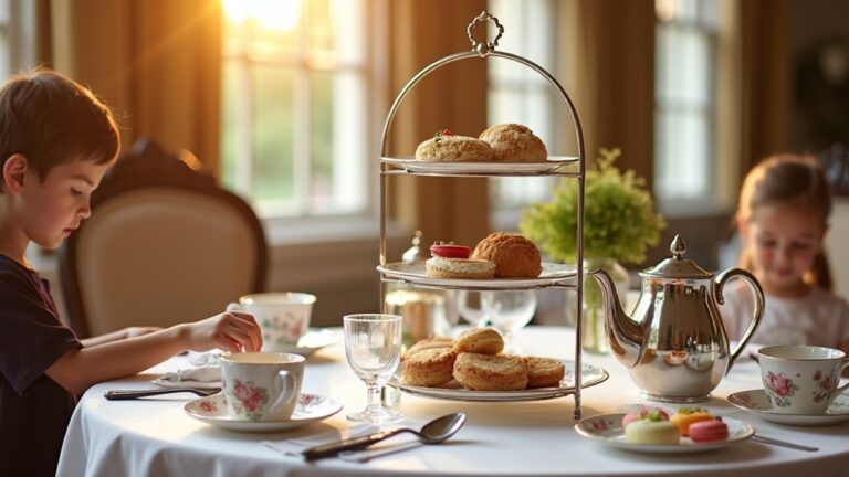 top london family tea spots