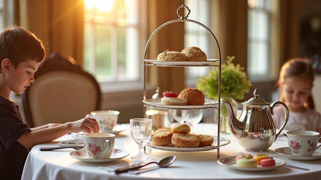 top london family tea spots