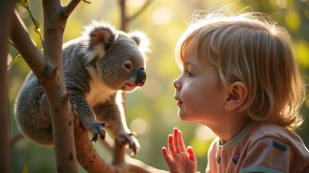 touch feed explore wildlife