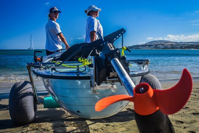Transparent Electric Kayaks with Guide - The Experience’s Highlights: Why It Works