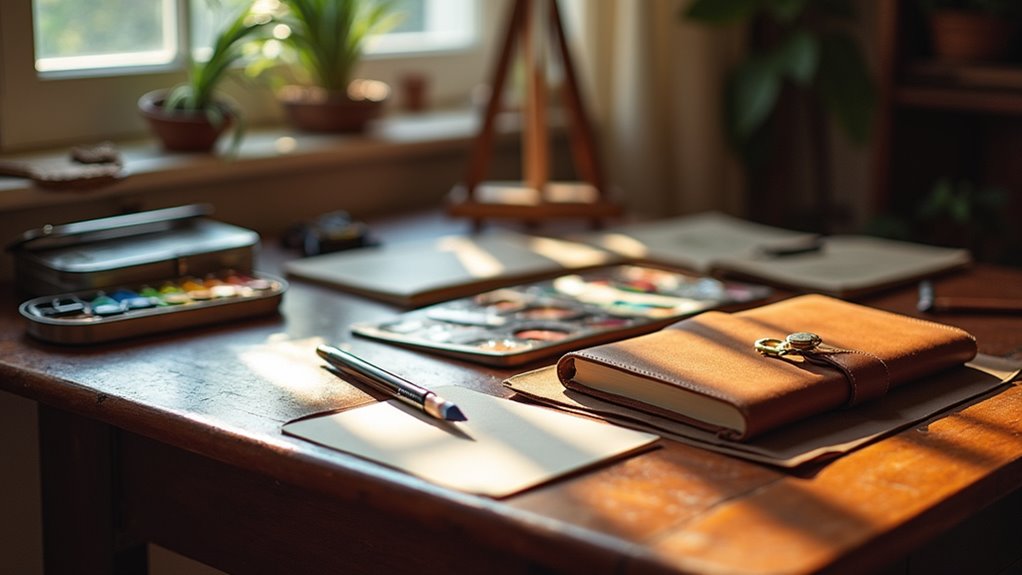 travel art supplies organization