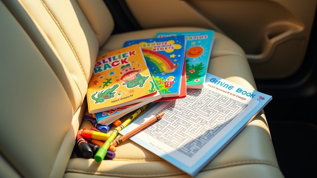 travel friendly educational sticker books