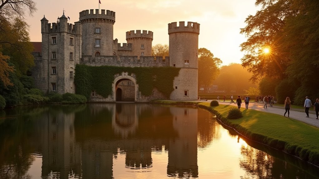 tudor castle with anne