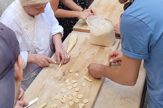 Typical Apulian Orecchiette Cooking Class + Dinner included and Wines - The Value of the Experience