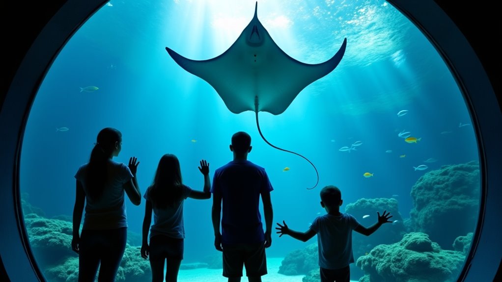 uk aquariums offer immersive marine experiences