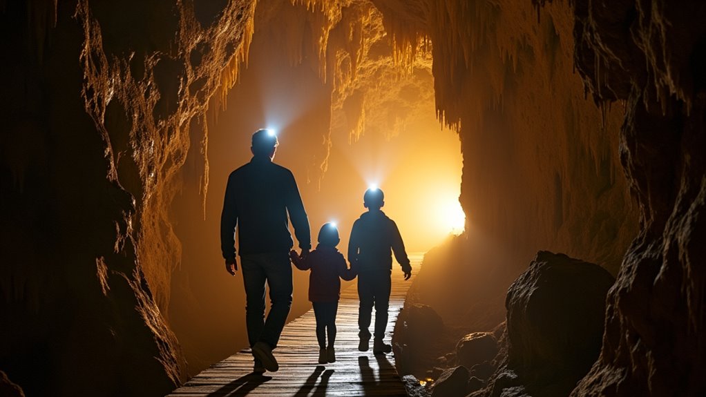 underground caves with family tours