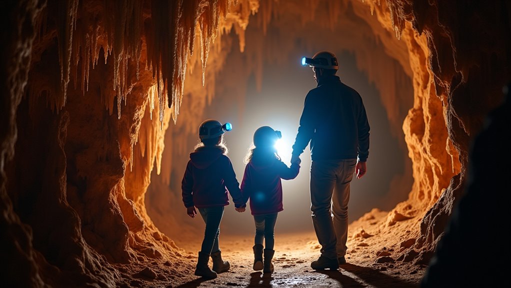 underground mine exploration adventure