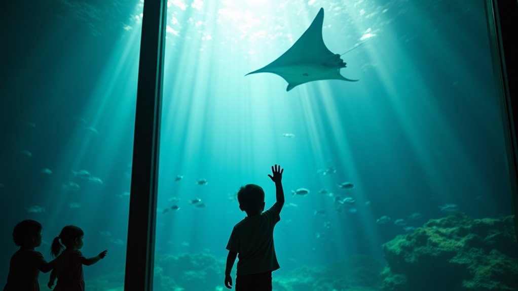 underwater exhibits immersive diverse educational