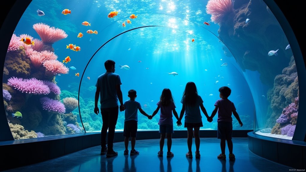 underwater shark tunnel experience