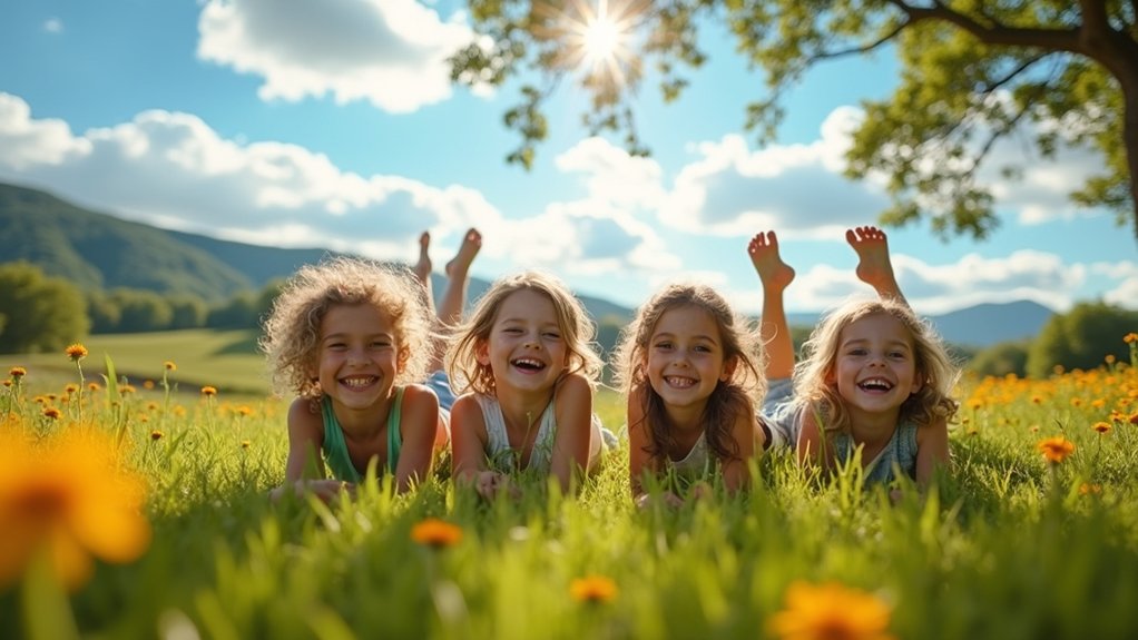 unstructured outdoor play benefits