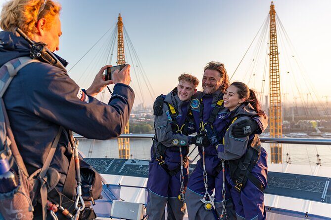 Up at The O2: Sunset Climb with Guided Tour with Panoramic Views - The Sum Up