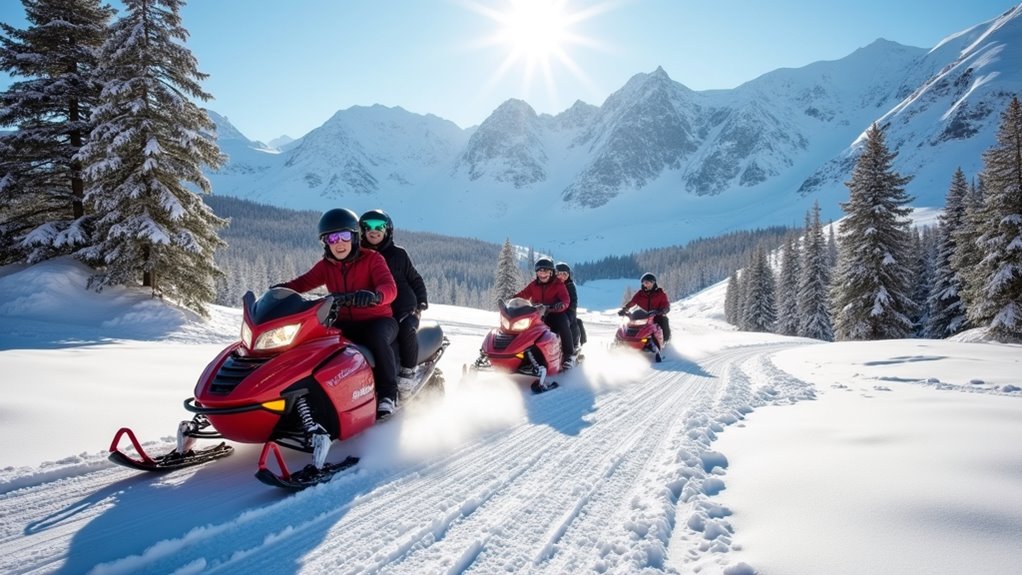 val d is re snowmobile adventures