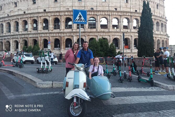Vespa Sidecar Tour at Day/Night with Pickup - The Practical Side: Logistics and Price