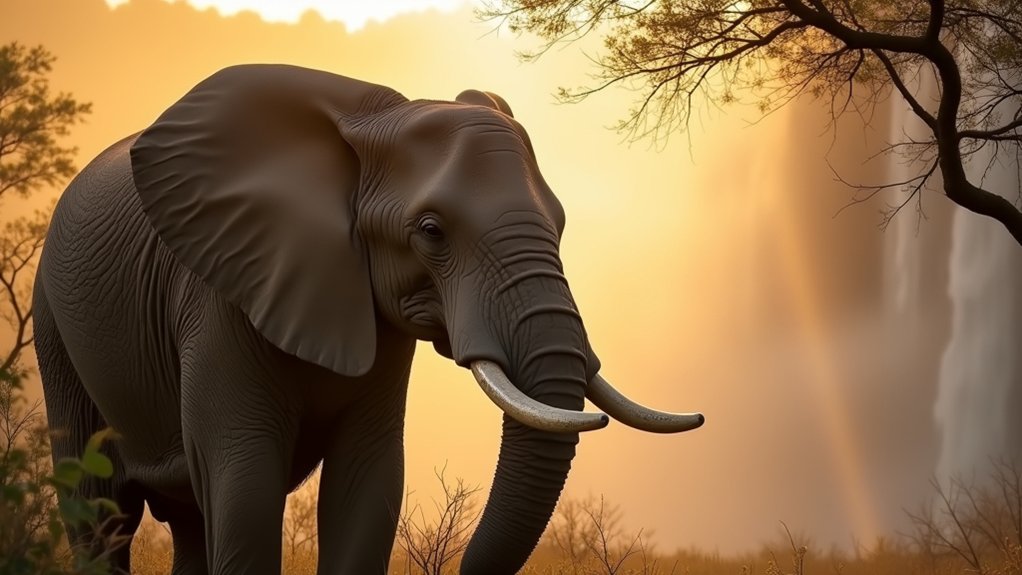 victoria falls elephants safari