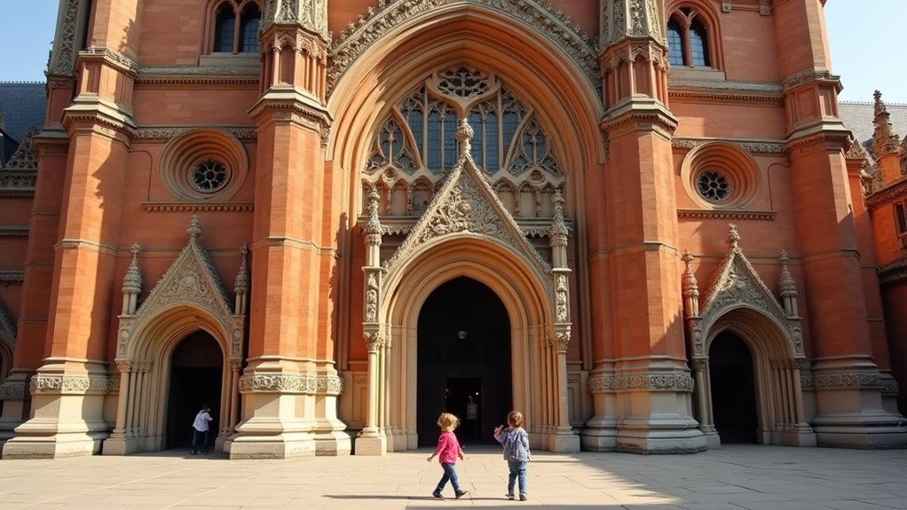victorian terracotta museum facade