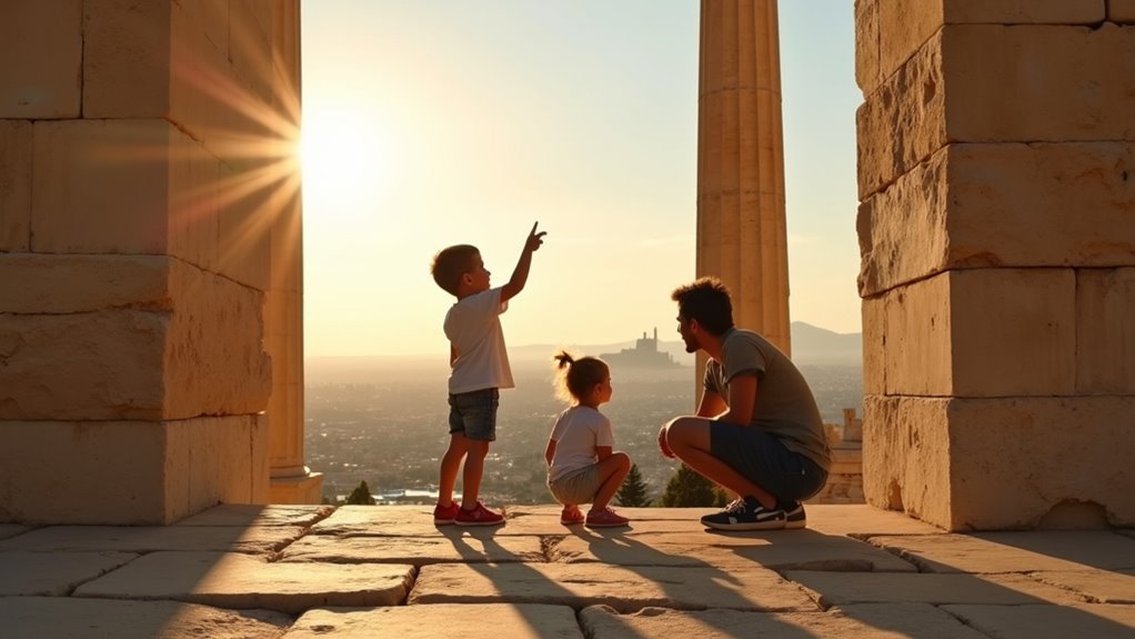 visit acropolis at sunrise