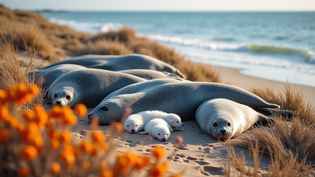 visit seal pups peak