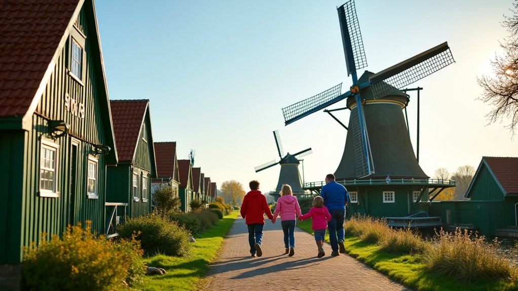 visit windmills and crafts