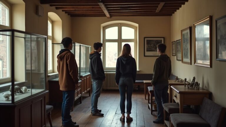 visiting anne frank house