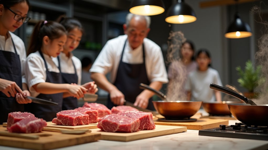 wagyu cooking class experience