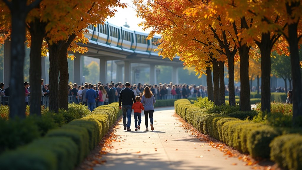 walk faster avoid queues