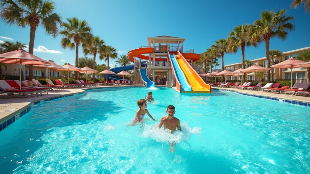 waterpark fun and family amenities