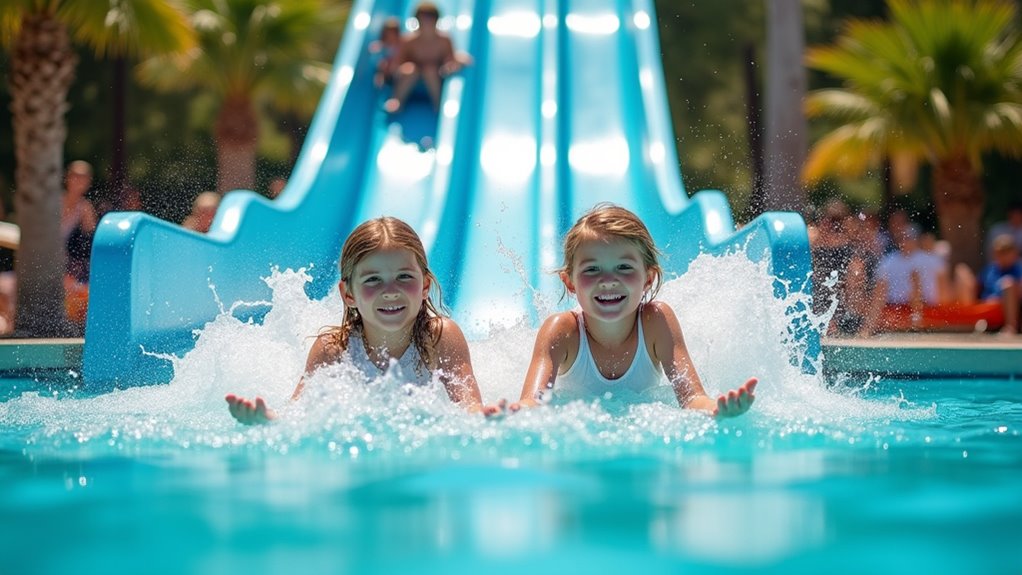 waterpark thrills with safety