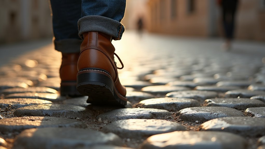 wear slip resistant walking shoes