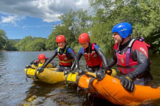 White Water River Bugs in Llangollen - The Experience Itself