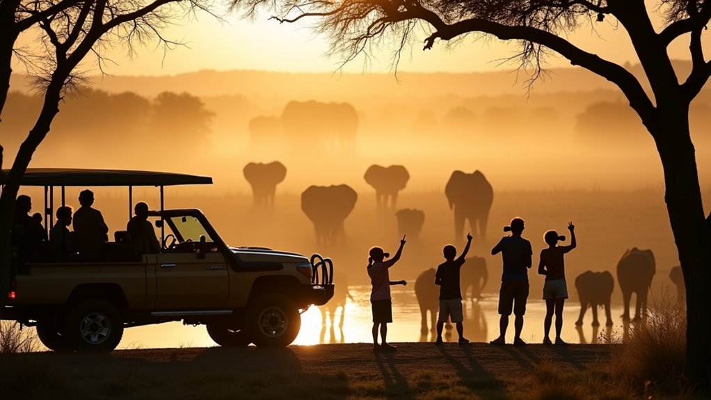 wildlife safari train ride