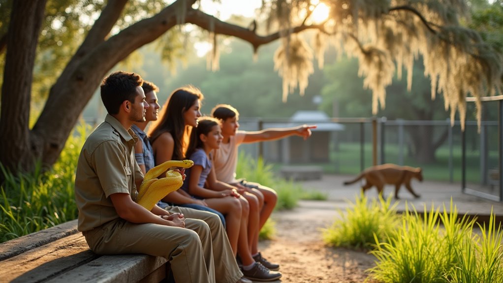 wildlife shows with alligators